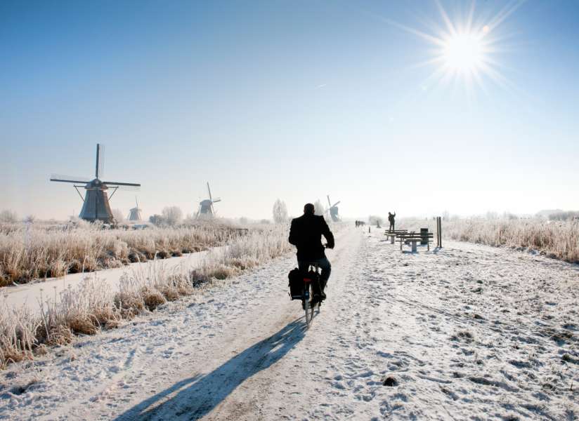 Tips Om Je Staande Te Houden Bij Gladheid Fietsen123