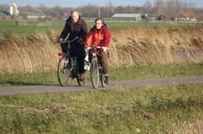 Beeld bij Twiskeroute vanuit Amsterdam