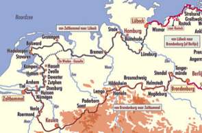 Beeld bij Internationale fietsrouteplanner