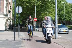 Beeld bij Fietsen is gezond, ook in de stad