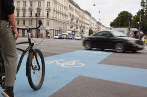 Beeld bij Flexibele fietspaden in Kopenhagen: Dat belooft wat!