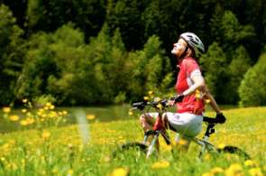 Beeld bij Fietsen in Salzburgerland, de Murradweg en de Tauernradweg