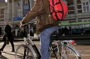 Beeld bij Meer Nederlanders op de fiets naar het werk