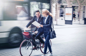 Beeld bij Grote steden nemen de fietser serieus