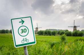 Beeld bij Fietsen met knooppunten: soms gaat het mis