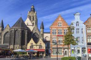 Beeld bij Oudenaarde en de Ronde van Vlaanderen