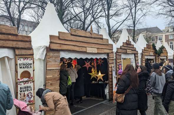 Beeld bij Royal Christmas Fair