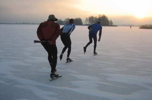 Beeld bij De Loosdrechtse en de Maarsseveense Plassen